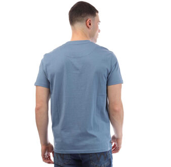 Heren Bridgetown Logo T-Shirt (Blauw) - maat XL