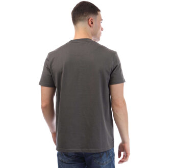 Heren Bridgetown Logo T-Shirt (Houtskool) - M