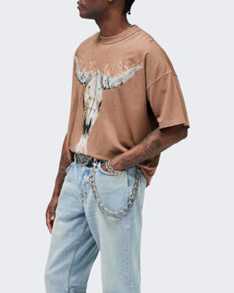 Heren british cowboys t-shirt Bruin - XL