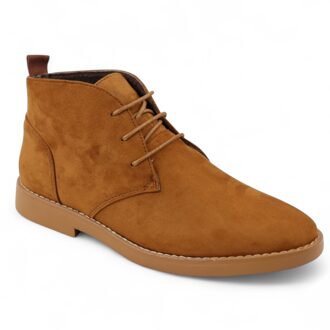 Heren bruine premium woestijn suède chukka boots - EU 42