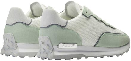 Heren Caledonian Suède Trainers (Groen)