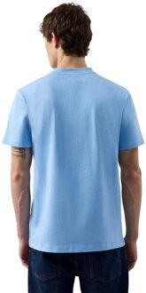Heren Cambell T-Shirt (Licht Blauw) - XL