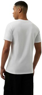 Heren Cambell T-Shirt (Wit) - 2XL