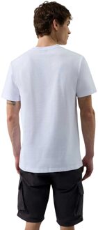 Heren Cambell T-Shirt (Wit) - XL