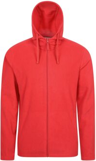 Heren Camber Fleece Full Zip Hoodie (Actief Rood) - M