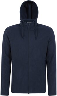 Heren Camber Fleece Full Zip Hoodie (Blauw) - maat 2XS