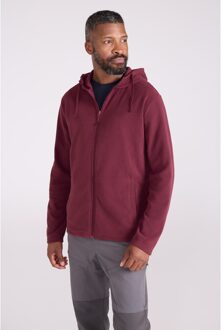 Heren Camber Fleece Full Zip Hoodie (Bourgondië) Bourgogne - 2XL