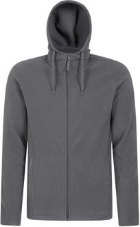 Heren Camber Fleece Full Zip Hoodie (Donkergrijs)