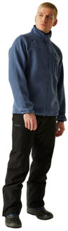 Heren camber gerecycled polyester fleece Blauw - S