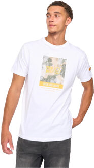 Heren Camostack T-Shirt (Wit) - L