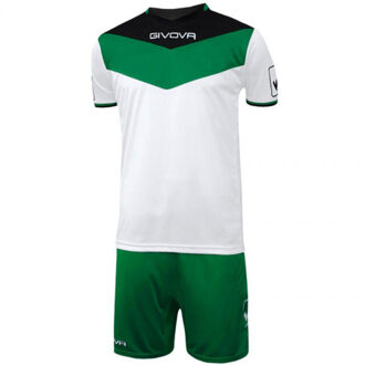 Heren campo voetbalset Groen - XS