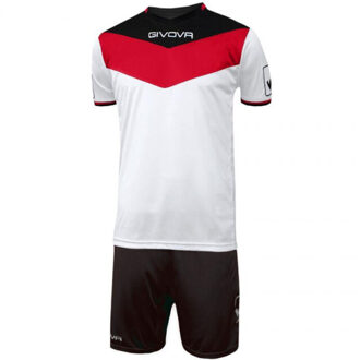 Heren campo voetbalset - maat XXL / XXXL Wit