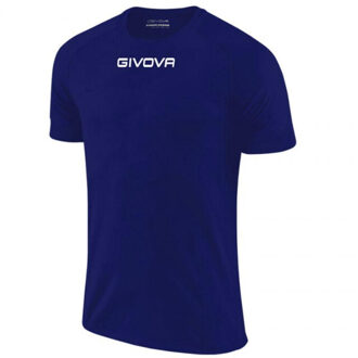 Heren capo t-shirt Blauw - XS
