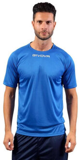 Heren capo t-shirt - maat M Blauw