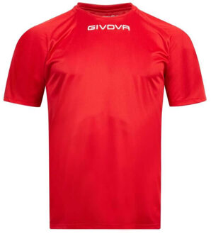 Heren capo t-shirt - maat M Rood