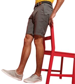 Heren Casual Chino Shorts (Leisteen) - maat Blauw