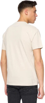 Heren Chatts T-Shirt (Gebroken wit) - L
