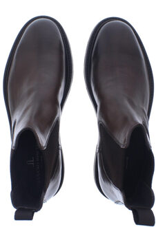 Heren chelsea leer | heren | maat: | leer - maat 45 Bruin