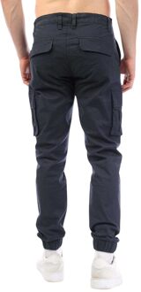 Heren Chemmer Geweven Broek (Marine) Navy - 38 Normaal