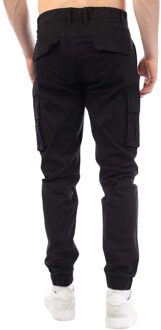 Heren Chemmer Geweven Broek (Zwart) - 32N