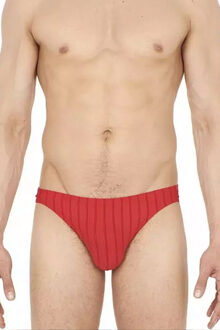 Heren - Chic Comfort Micro Brief Slip - Rood - S