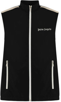 Heren Classic Logo Vest Black Off Palm Angels , Black , Heren - L,M,S