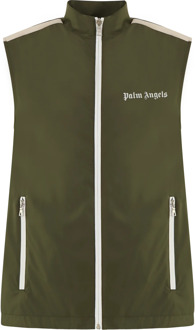 Heren classic logo vest military of Groen - 46