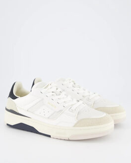 Heren clay sneaker /blauw - maat 44 Wit