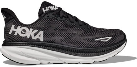 Heren Clifton 9 Sneakers Zwart Hoka One One , Black , Heren - 44 EU