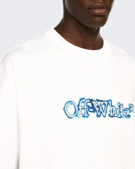 Heren cloudy arrow skate s/s tee Wit - L