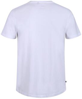 Heren Cogolin Leaf T-Shirt (Wit) - maat