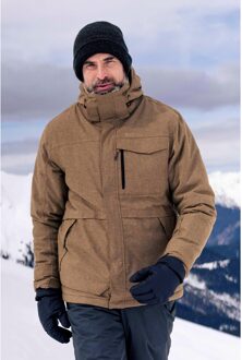 Heren Comet II Ski jas (Tan) Bruin - 4XL