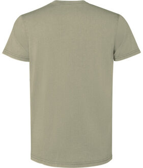 Heren corgi t-shirt met korte mouwen Groen - XL