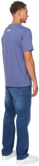 Heren Cramptone T-Shirt (Denim Blauw) - maat S