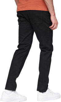 Heren Craze Comfort Rechte Jeans (Zwart) - 36 Normaal