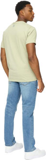 Heren Crytons Zware T-Shirt (Sage) Grijs