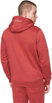 Heren Curveball Hoodie (Diep rood) - maat M Bordeaux