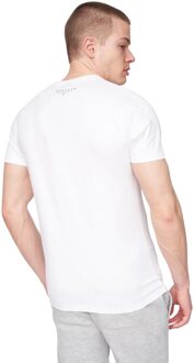 Heren Curveball T-Shirt (Wit) - XL