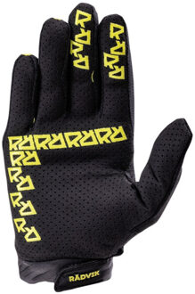 Heren cutfull logo rijhandschoenen Zwart - XL