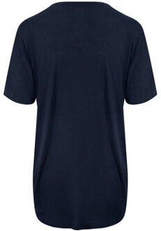 Heren daintree ecoviscose t-shirt Blauw - XXL / XXXL