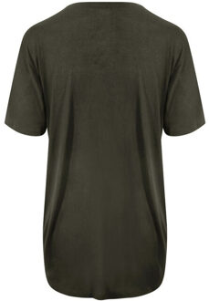 Heren daintree ecoviscose t-shirt Groen - XXL / XXXL