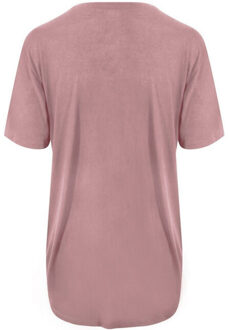 Heren daintree ecoviscose t-shirt Roze - XXL / XXXL