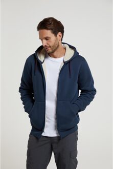 Heren Dalton Borg gevoerde Full Zip Hoodie (Roest) - maat 2XL