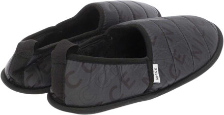Heren Daniel Gewatteerde Slippers (Houtskool) - 7-8 (UK Shoe)