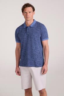 Heren Dawnay Textured Pique Poloshirt (Maisblauw) - maat S