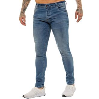 | Heren Designer Hyperstretch Jeans Blauw - 32W/34L