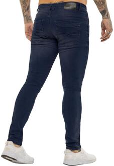 | Heren Designer Hyperstretch Jeans Blauw - 34W/32L