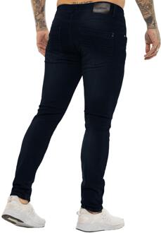 | Heren Designer Hyperstretch Jeans Navy - 34W/32L