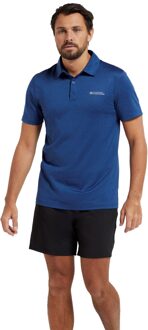 Heren Deuce IsoCool Poloshirt (Donkerblauw) - M