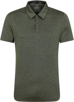 Heren Deuce IsoCool Poloshirt (Donkere Khaki) - maat XL Kaki